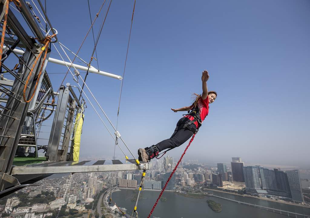 aj hackett macau tower bungee jump